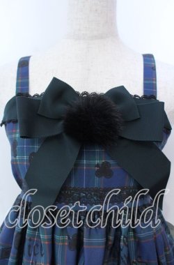 画像3: ALICE and the PIRATES / アリスのトランプタータン柄ジャンパースカートII  グリーン O-25-11-21-002-PA-OP-OW-OS