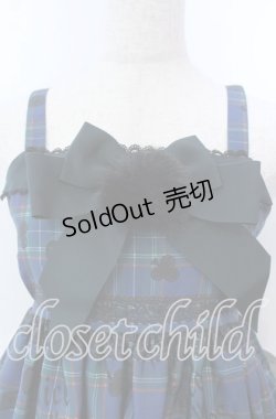 画像3: ALICE and the PIRATES / アリスのトランプタータン柄ジャンパースカートII  グリーン O-25-11-21-002-PA-OP-OW-OS