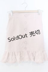 Secret Honey / ハートボタンスカート  ピンク O-25-11-21-023-CA-SK-IG-OS