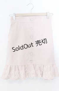 Secret Honey / ハートボタンスカート  ピンク O-25-11-21-023-CA-SK-IG-OS