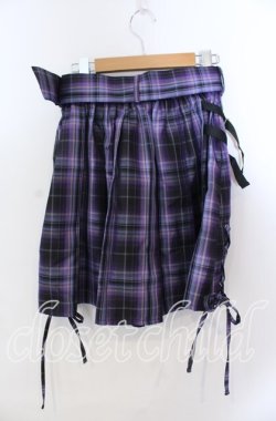 画像2: axes femme POETIQUE / ミリタリースカート M パープル O-25-11-21-027-AX-SK-OW-OS