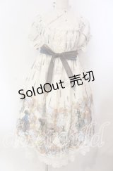 ALICE and the PIRATES / Victorian tear bottle柄ワンピース  キナリ O-25-11-22-022-PA-OP-OW-OS