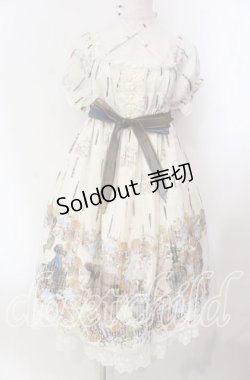画像1: ALICE and the PIRATES / Victorian tear bottle柄ワンピース  キナリ O-25-11-22-022-PA-OP-OW-OS
