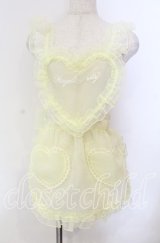 Angelic Pretty / Heart Fairyフリルエプロン  イエロー O-25-11-22-023-AP-TO-OW-OS