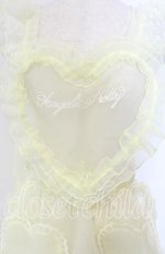 画像2: Angelic Pretty / Heart Fairyフリルエプロン  イエロー O-25-11-22-023-AP-TO-OW-OS (2)