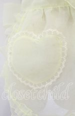 画像3: Angelic Pretty / Heart Fairyフリルエプロン  イエロー O-25-11-22-023-AP-TO-OW-OS (3)