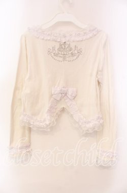 画像3: FRILL / ケーキ刺繍ボレロ  オフホワイト O-25-11-22-026-HN-TO-IG-OS