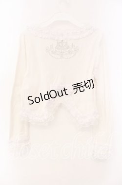 画像3: FRILL / ケーキ刺繍ボレロ  オフホワイト O-25-11-22-026-HN-TO-IG-OS