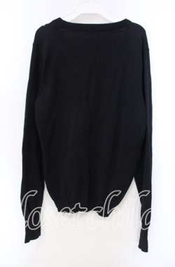 画像3: ALICE and the PIRATES / A/Pダイヤ柄カーディガン  ブラック O-25-11-22-031-PA-TO-IG-OS