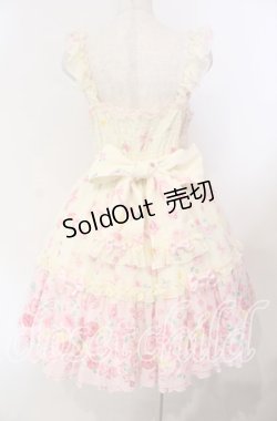 画像5: Angelic Pretty / Powder Rose胸リボンジャンパースカート  アイボリー O-25-11-22-004-AP-OP-IG-OS