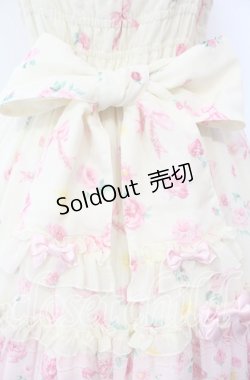 画像6: Angelic Pretty / Powder Rose胸リボンジャンパースカート  アイボリー O-25-11-22-004-AP-OP-IG-OS