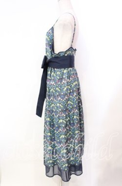 画像3: Jane Marple Dans Le Salon / Strawberry Thiefストラップドレス Ｍ ネイビー O-25-11-22-041-JM-OP-IG-OS