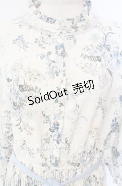 画像2: 【SALE】axes femme / シャビーシックフラワー柄ワンピース Ｍ アイボリー O-25-11-22-047-AX-OP-IG-ZT493