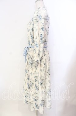 画像3: axes femme / シャビーシックフラワー柄ワンピース Ｍ アイボリー O-25-11-22-047-AX-OP-IG-OS