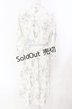 画像4: 【SALE】axes femme / シャビーシックフラワー柄ワンピース Ｍ アイボリー O-25-11-22-047-AX-OP-IG-ZT493