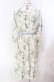画像4: axes femme / シャビーシックフラワー柄ワンピース Ｍ アイボリー O-25-11-22-047-AX-OP-IG-OS (4)