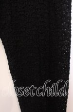 画像2: 【SALE】INGEBORG / レースレギンス  クロ O-25-11-22-001-LO-PA-IG-ZT359 (2)