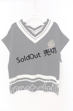 画像1: 【SALE】axes femme / ハリー・ポッター/ベスト F クロ O-25-11-22-050-AX-TO-OW-ZT343