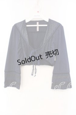 画像1: Rozen Kavalier / プリントボレロ  ネイビー O-25-11-22-055-OO-TO-IG-OS