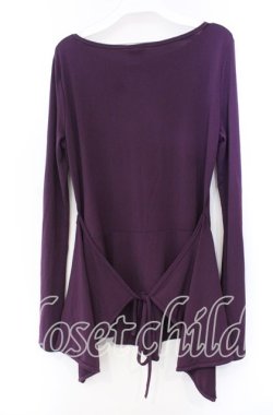 画像3: Rozen Kavalier / 刺繍カットソー  パープル O-25-11-22-056-OO-TO-IG-OS