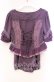 画像4: Ozz oneste / ボレロ付きレースアップキャミソール  パープル O-25-11-22-057-OO-TO-IG-OS (4)