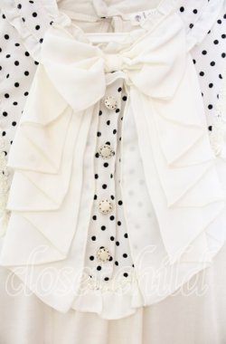 画像2: axes femme / BIGリボンブロッキングプルオーバー M キナリ O-25-11-22-059-AX-TO-OW-OS