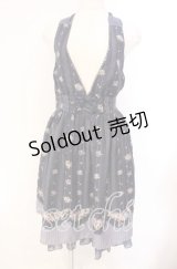 axes femme POETIQUE / フルーツプリントワンピース M コン O-25-11-22-061-AX-OP-OW-OS