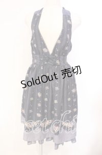 axes femme POETIQUE / フルーツプリントワンピース M コン O-25-11-22-061-AX-OP-OW-OS