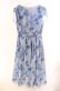 画像3: axes femme POETIQUE / 夏の星座シフォンワンピース M サックス O-25-11-22-064-AX-OP-OW-OS (3)