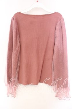 画像3: axes femme / プリンセスローズガーデンプルオーバー F ピンク O-25-11-22-068-AX-TO-OW-OS