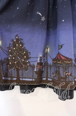 画像3: axes femme / ロマンティック星空スカート M ネイビー O-25-11-22-069-AX-SK-OW-OS