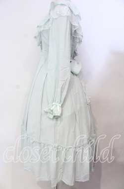 画像3: axes femme kawaii / ヴィンテージシフォンワンピース M グリーン O-25-11-22-007-AX-OP-OW-OS