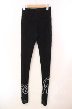 画像3: INGEBORG / レースレギンス  クロ O-25-11-22-001-LO-PA-IG-OS