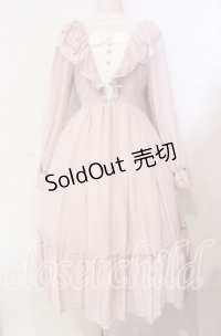 axes femme kawaii / ヴィンテージシフォンワンピース M ピンク O-25-11-22-008-AX-OP-OW-OS