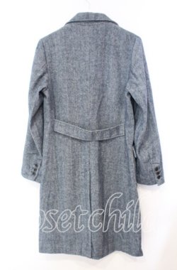 画像3: AXES-X / ヘリンボーンツィードコート  ブルー O-25-11-22-083-AX-CO-IG-OS