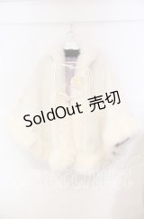 HANAKO / 猫耳ポンチョコート  オフ白 O-25-11-22-086-LO-CO-OW-OS