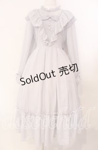 axes femme kawaii / ヴィンテージシフォンワンピース M ラベンダー O-25-11-22-009-AX-OP-OW-OS