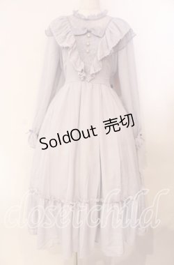 画像1: axes femme kawaii / ヴィンテージシフォンワンピース M ラベンダー O-25-11-22-009-AX-OP-OW-OS