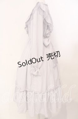 画像3: axes femme kawaii / ヴィンテージシフォンワンピース M ラベンダー O-25-11-22-009-AX-OP-OW-OS