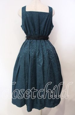 画像5: axes femme kawaii / チャイナジャガードジャンスカ M グリーン O-25-11-22-010-AX-OP-OW-OS