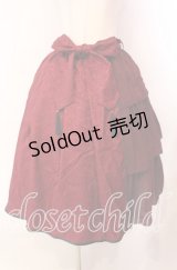 axes femme kawaii / チャイナアシメスカート M ワイン O-25-11-22-011-AX-SK-OW-OS