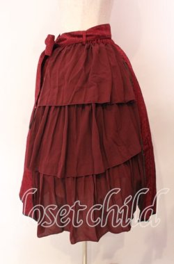 画像3: axes femme kawaii / チャイナアシメスカート M ワイン O-25-11-22-011-AX-SK-OW-OS