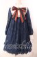 画像1: Jewelry in Sunrise / Snow White in the City A Line OP ワンピース Ｌ ネイビー O-25-11-22-012-LO-OP-IG-OS (1)