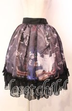 画像1: ATELIER PIERROT / Fallen Angelスカート  ブラック系 O-25-11-22-015-EL-SK-IG-OS (1)