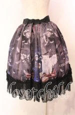 画像5: ATELIER PIERROT / Fallen Angelスカート  ブラック系 O-25-11-22-015-EL-SK-IG-OS (5)