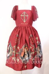 Juliette et Justine / ローブ ドゥ クロワ ワンピース  レッド O-25-11-22-016-CL-OP-IG-OS