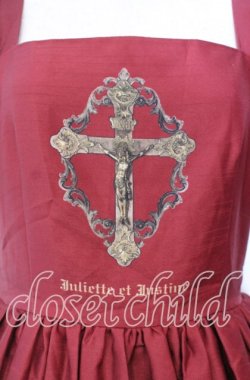 画像2: Juliette et Justine / ローブ ドゥ クロワ ワンピース  レッド O-25-11-22-016-CL-OP-IG-OS