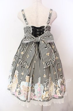 画像6: Angelic Pretty / 涙のグラスボトルジャンパースカート SET ジャンパースカート単品  クロ×シロ O-25-11-22-017-AP-OP-IG-OS