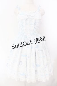 Angelic Pretty / 双子のエトワールドレスジャンパースカート  サックス O-25-11-22-018-AP-OP-IG-OS