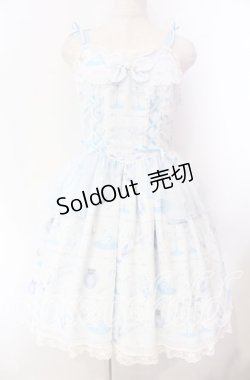 画像1: Angelic Pretty / 双子のエトワールドレスジャンパースカート  サックス O-25-11-22-018-AP-OP-IG-OS